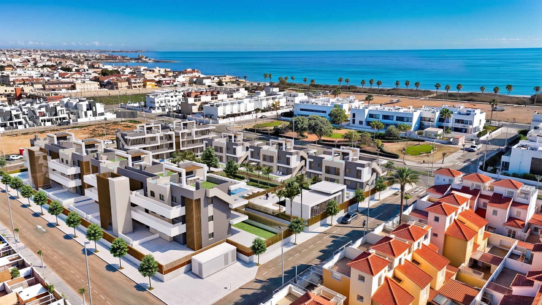 Render exterior de Lamar Higuericas Beach